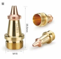 Lazer Kaynak Makinesi Kesim Nozulü M16 35.5mm